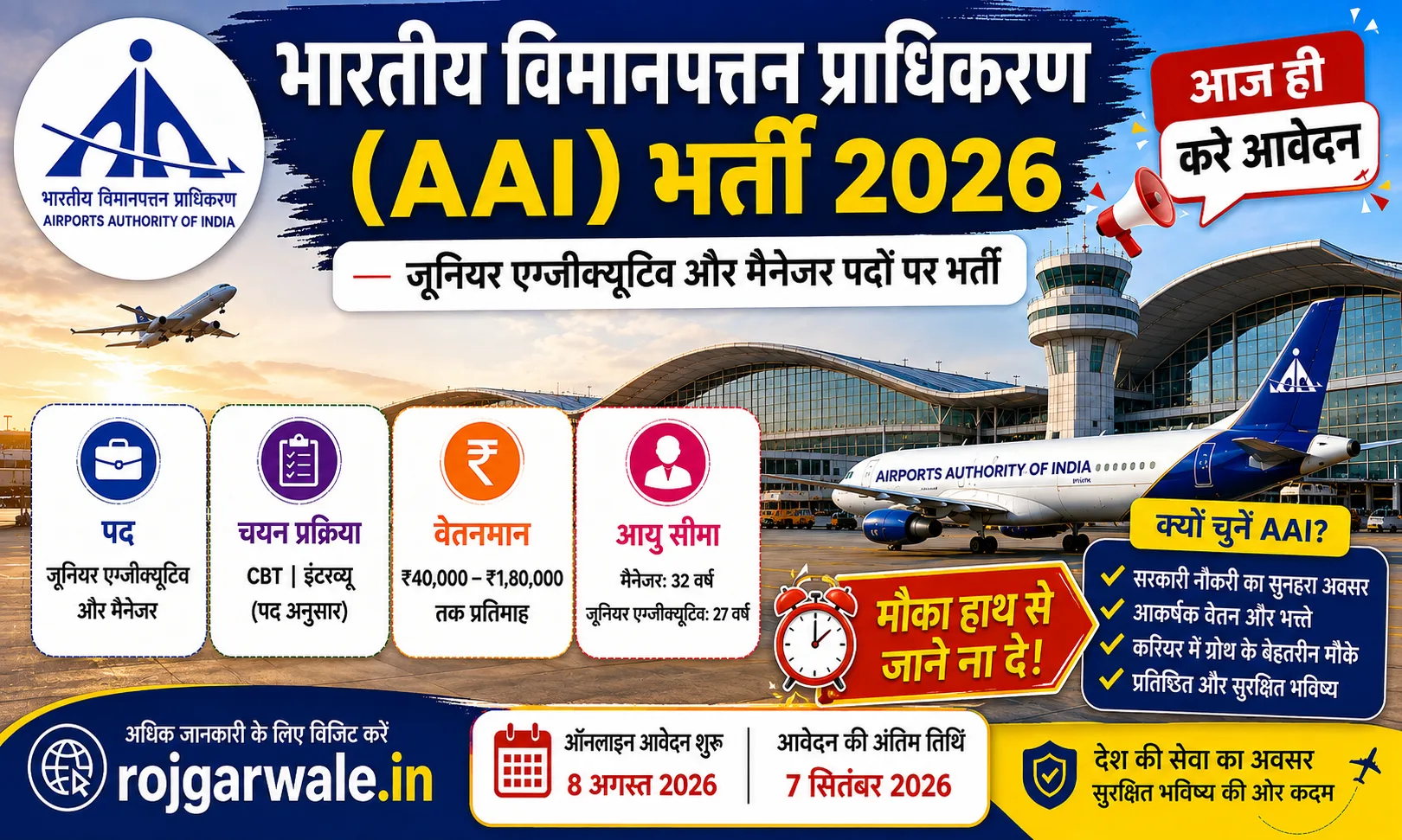 Airports Authority of India (AAI) Recruitment 2026