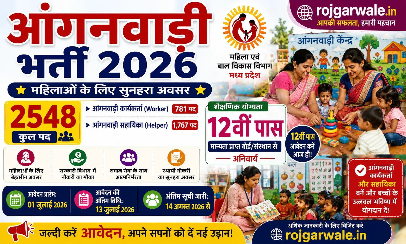 Anganwadi Bharti 2026