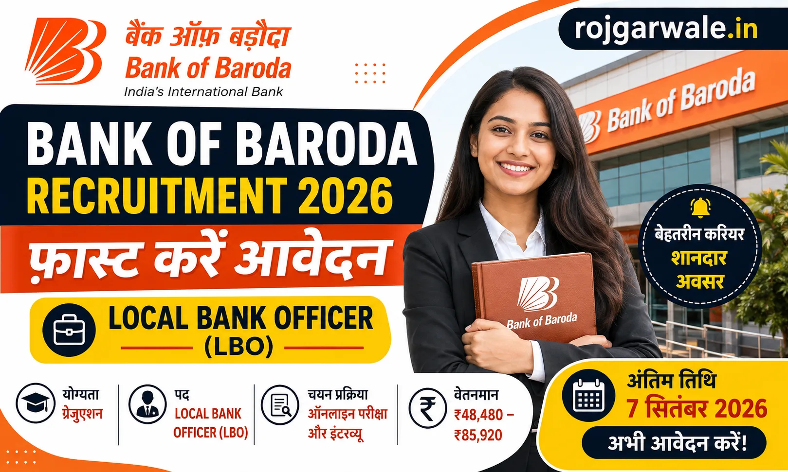 Bank of Baroda Recruitment 2026