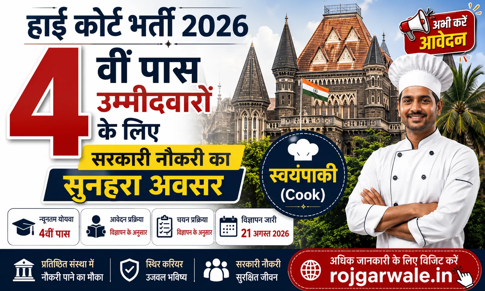 High Court Bharti 2026