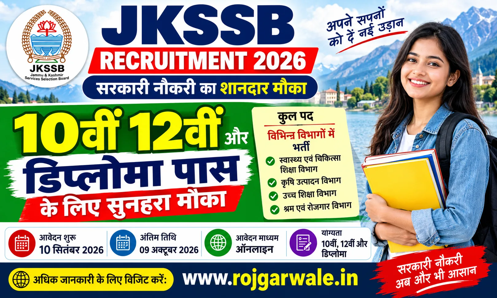 JKSSB Recruitment 2026