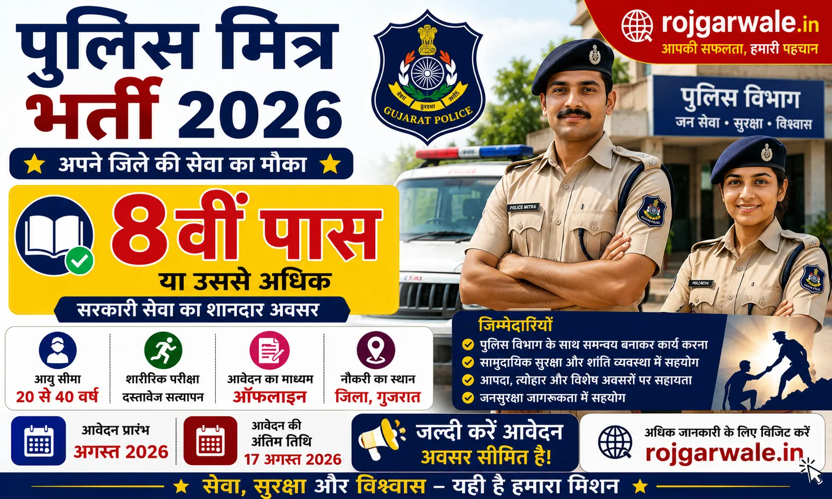 Police Mitra Recruitment 2026
