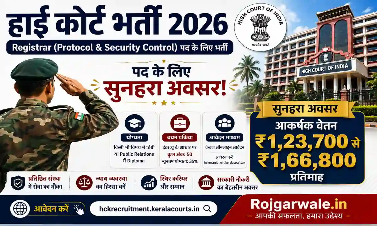 High Court Recruitment 2026