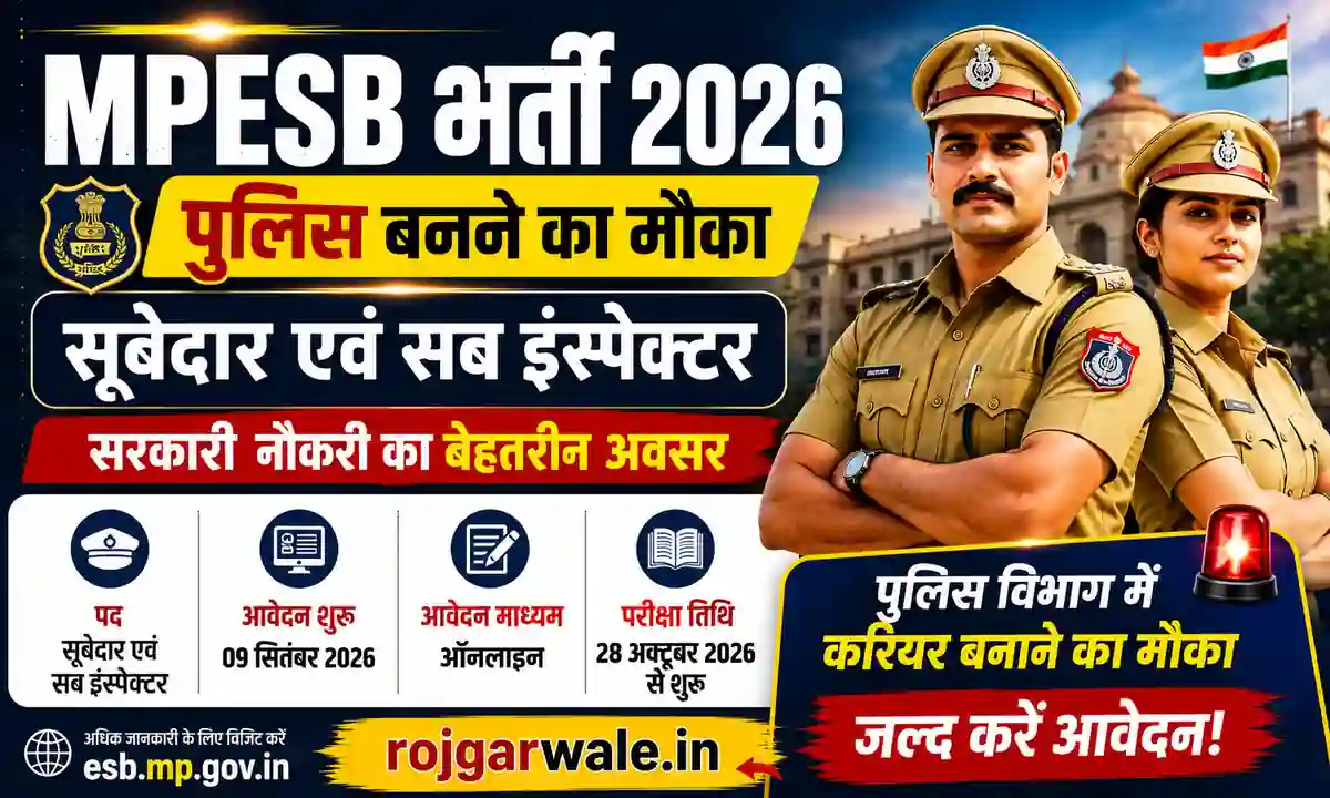 MPESB Bharti 2026