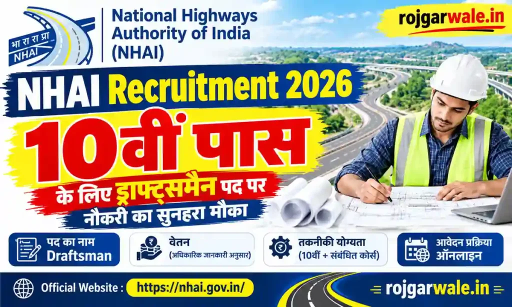 NHAI Recruitment 2026