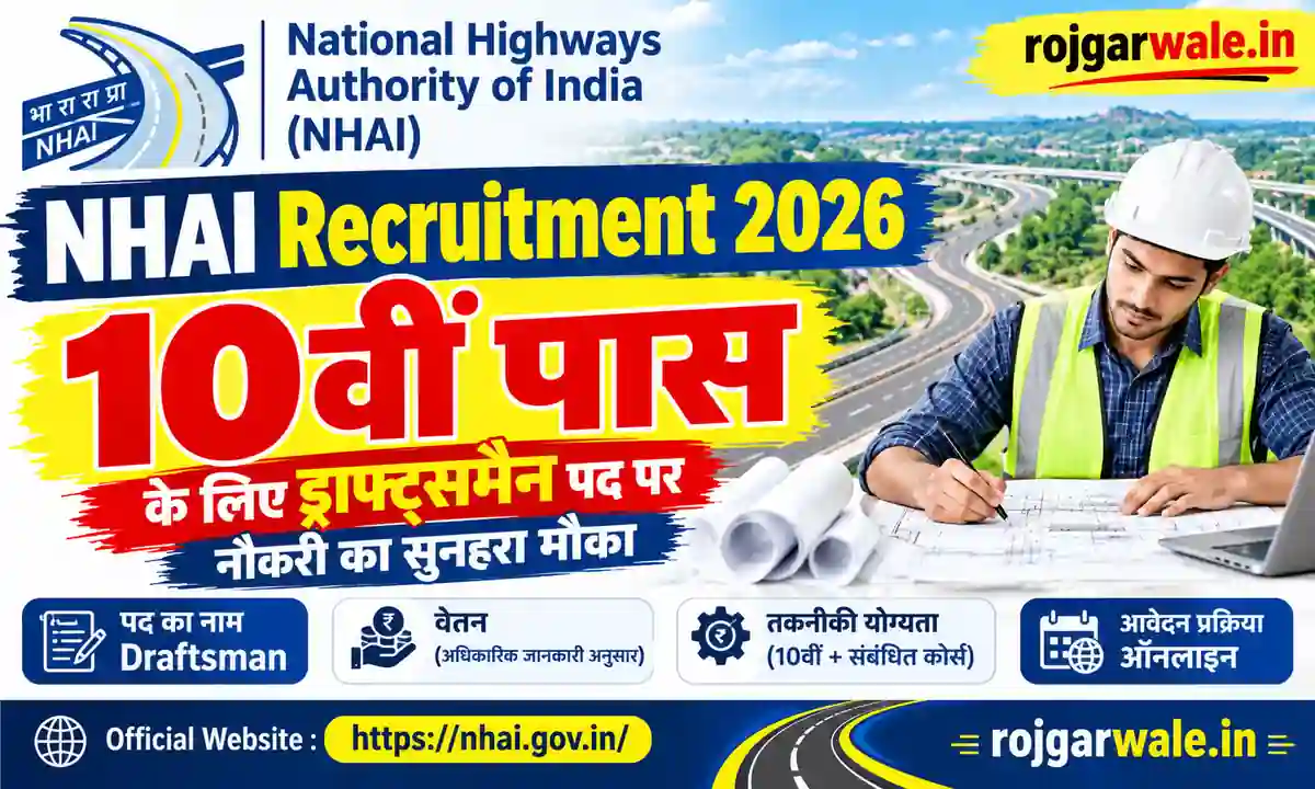 NHAI Recruitment 2026