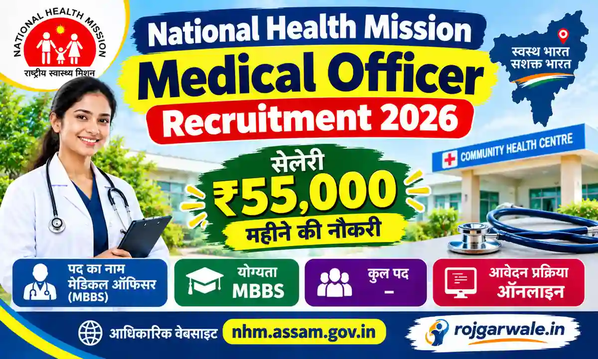 National Health Mission NHM Assam Recruitment 2026