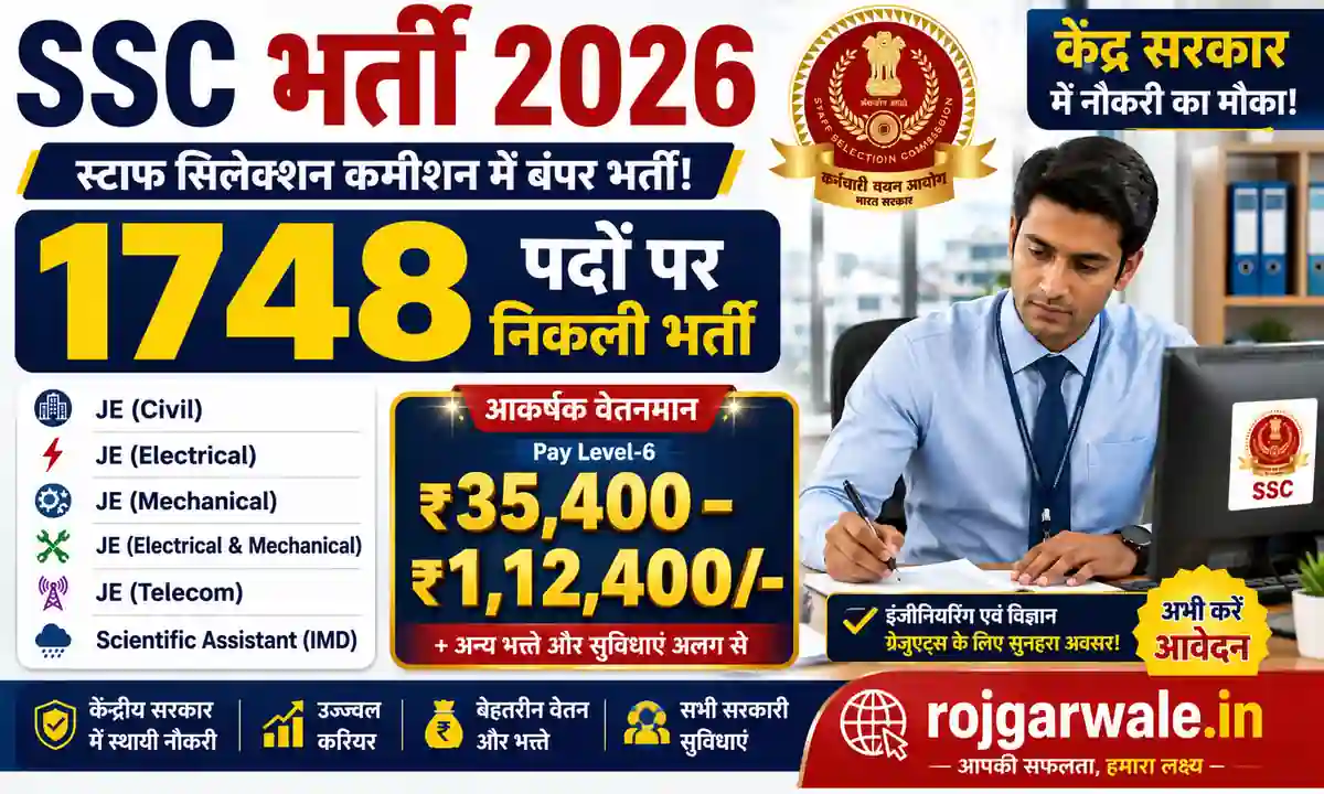 Staff Selection Commission (SSC) Bharti 2026