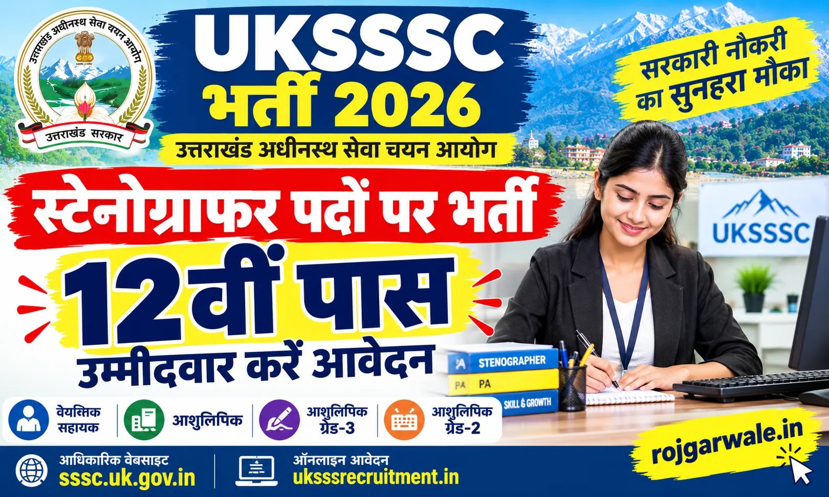 UKSSSC Recruitment 2026