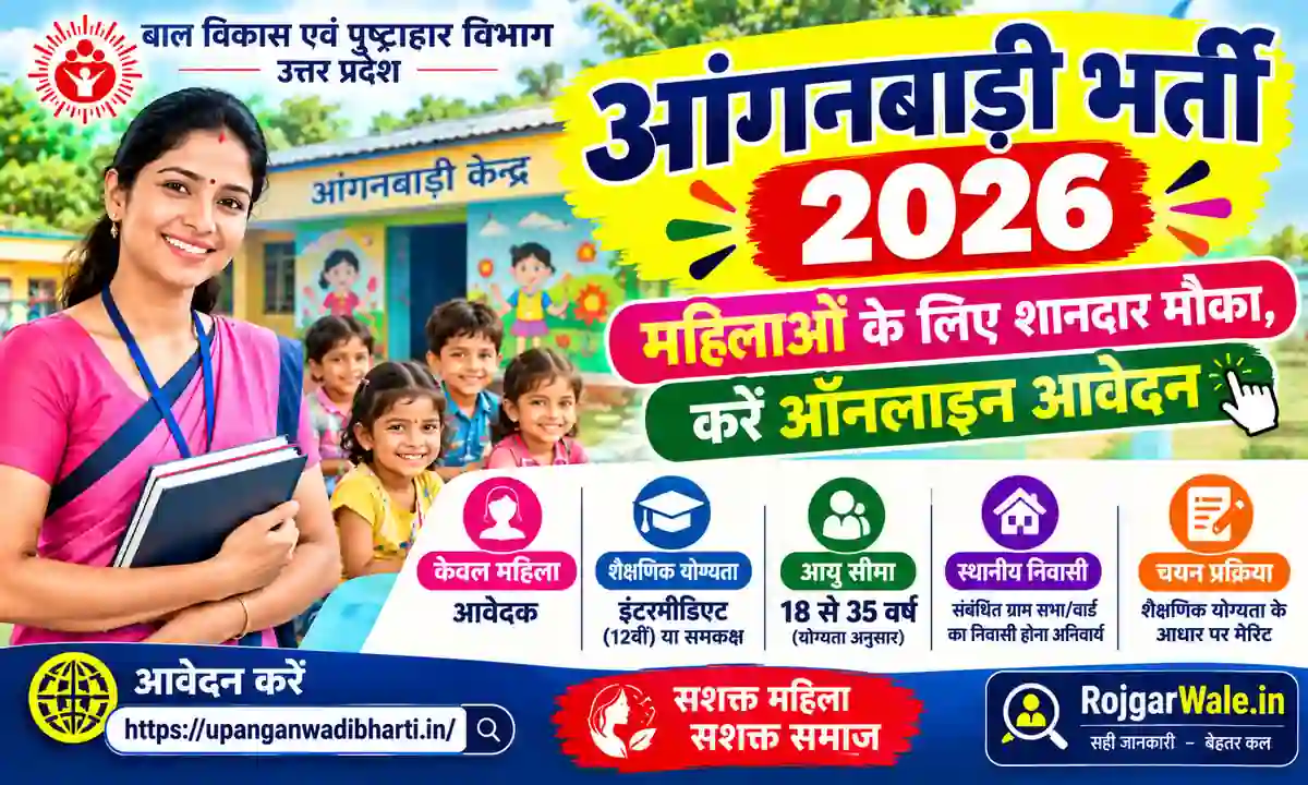 Amroha Anganwadi Bharti 2026